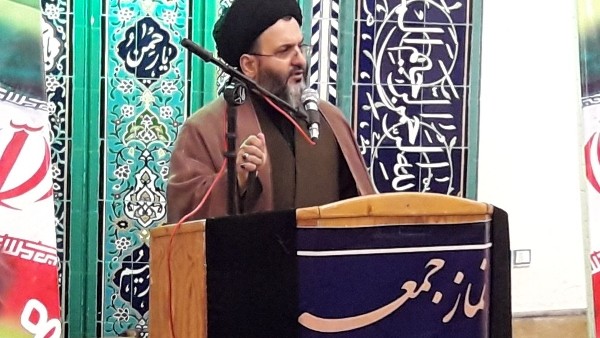 امام جمعه شهرستان عباس آباد در خطبه2آذر97 شهرستان عباس آباد:تفکر بسیجی یعنی ساخت موشک های بالستیک که می تواند تمام نقاط اسرائیل و پایگاه های امریکا در منطقه را هدف بگیرد و با خاک یکسان کند.