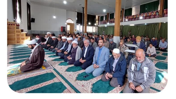 گزارش تصویری از نماز عبادی وسیاسی 28مهر توسط امام جمعه محترم حضرت حجت الاسلام والمسلمین اسلامی راد.