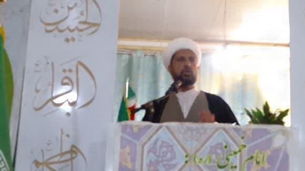 امام‌جمعه شهرستان ارزوئیه: خنثی‌سازی جنگ روانی دشمن با کار و خدمت