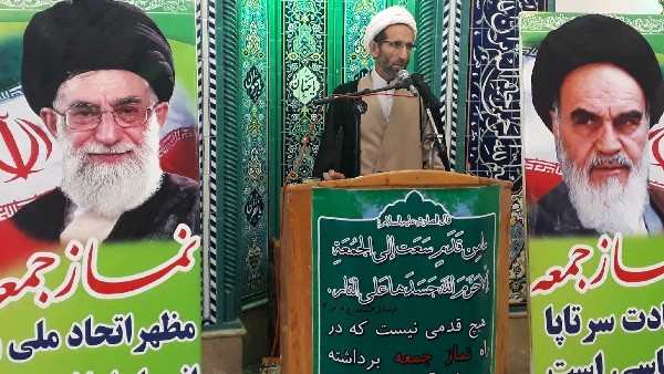 خطبه 8 شهریور98 حاج آقا شاهدی امام جمعه موقت شهرستان عباس آباد